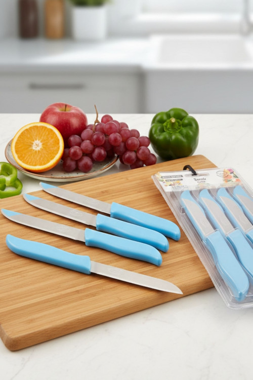 058/12 Şanlı Çelik 12 Li Meyve Bıçağı