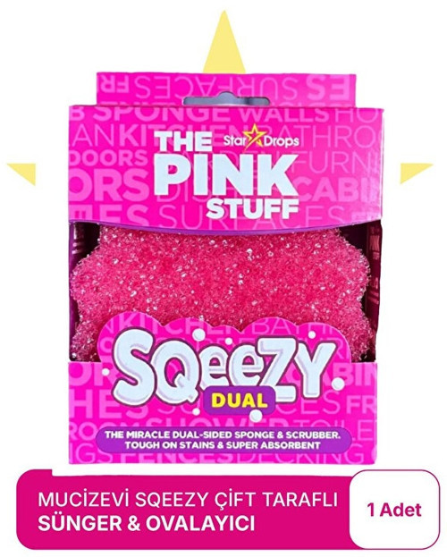 Mucizevi Dual Çift Taraflı Sünger ve Ovalayıcı