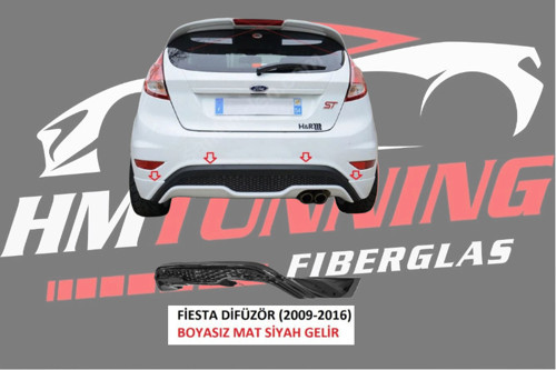 FORD FİESTA ARKA DİFÜZÖRLÜ EK