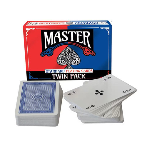 Master Standart Oyun Kağıdı İskambil Briç Oyun Kağıdı (2 Li 1 Paket) T490