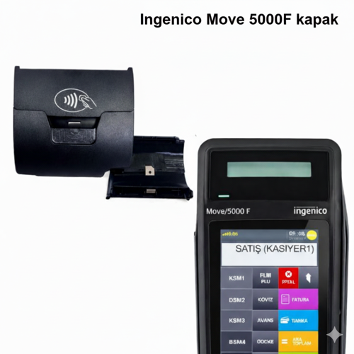 Ingenico Move 5000F Uyumlu Yazarkasa POS Rulo Kapağı