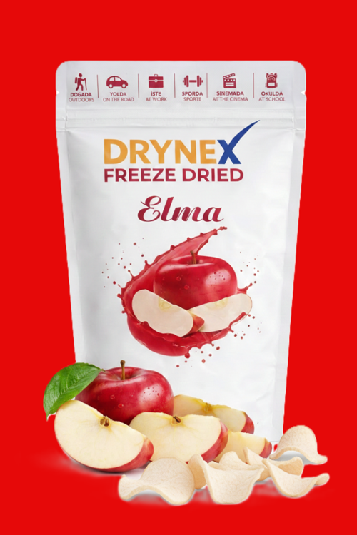 Dondurularak Kurutulmuş Dilim Elma