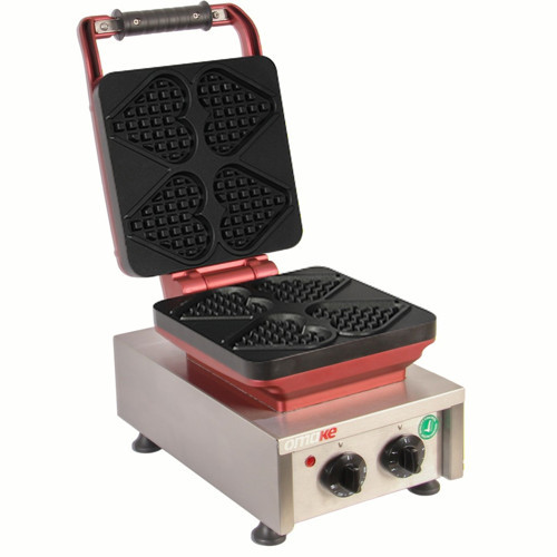 WFL21.E12 Waffle Makinesi Çubuklu Kalp