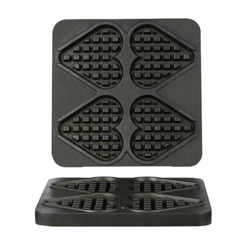 WFL21 Waffle Kalıp Çubuklu Kalp