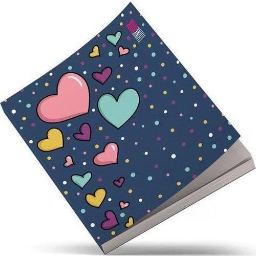 Kalpler 125x14 Lacivert Kalpler Çizgisiz Renkli 96 Ypr Butik Defter