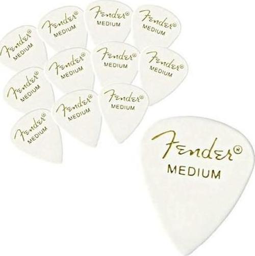 0980351880 FENDER CLASSİC CELLULOİD 351 MEDİUM BEYAZ TEKLİ