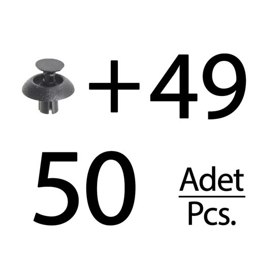 Toyota, Lexus, Scion için Tampon, Radyatör Izgara Klips- 50'li
