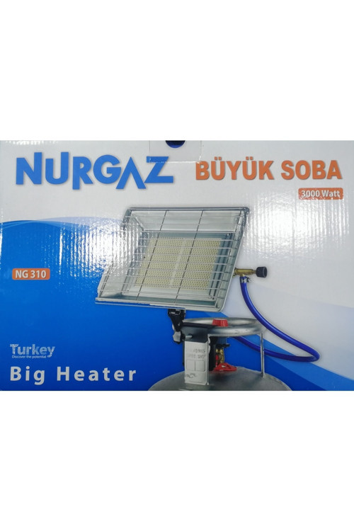 Tüplü Büyük Soba+Dedantör Seti
