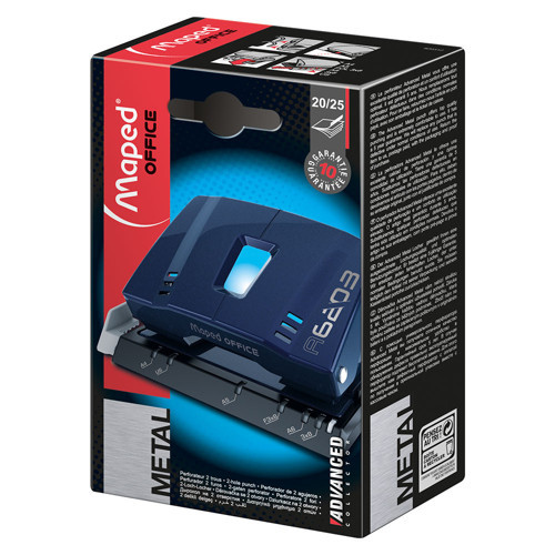 Advanced Metal 2 Delikli Delgeç 20/25 Sayfa Mavi 620312