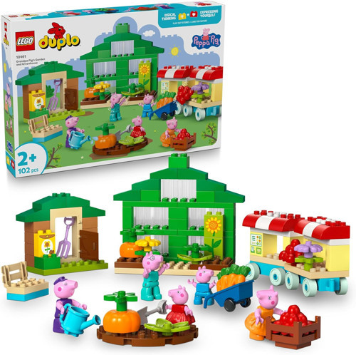 ® Duplo 10461 Büyükbaba Pig’in Bahçesi ve Serası