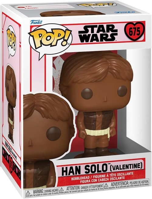 Pop! Star Wars: Han Solo - (Val Choc) - Vinil Koleksiyon Figürü - Hediye Fikri - Resmi Ticari