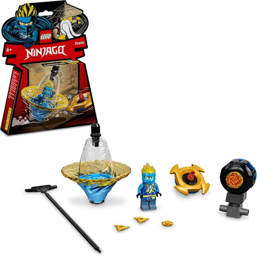 ® Ninjago Jay'In Spinjitzu Ninja Eğitimi 70690 - Çocuklar İçin Yaratıcı Oyuncak Yapım Seti (25