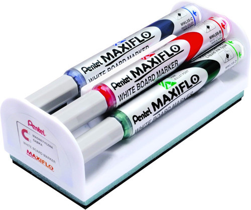 Maxiflo Tahta Kalemi Set Sünger Ile (Yuvarlak Uçlu Ince)