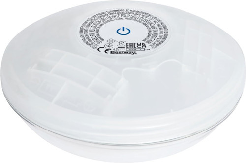 Pille Çalışır, Yüzen Led Lamba, Çap 14 Cm