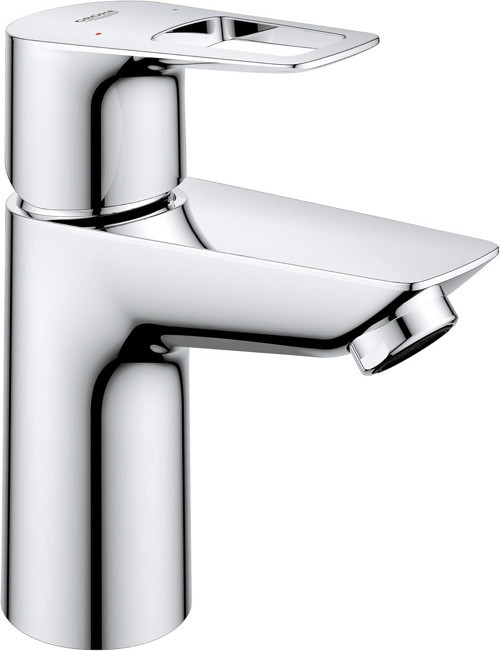 23085001 Bauloop Delikli Tek Kollu S-Boy Banyo Bataryası 1,2 Gpm, Yıldız Işığı Krom