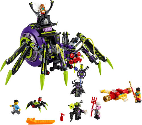 ® Monkie Kid 80022 Spider Queen’S Arachnoid Base