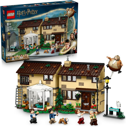 ® Harry Potter Privet Drive: Marge Hala’Nın Ziyareti 76451-8 Yaş Ve Üzeri Çocuklar İçin Sergilene