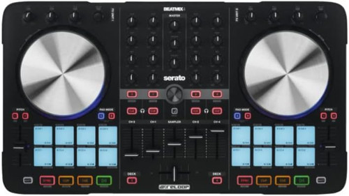 Beatmix 4 Mk2 | 4-Kanal Serato Pad'Li Dj Controller/Kontrolör Ünitesi | Serato Dj Lite Dahil