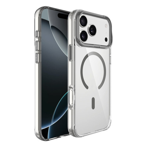 iPhone 17 Pro Max Kılıf M-safe Şarj Özellikli Airbagli Kamera Standlı Azor Kılıf