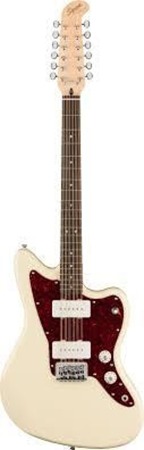 Paranormal Jazzmaster XII Laurel Klavye TPG Olympic White Elektro Gitar