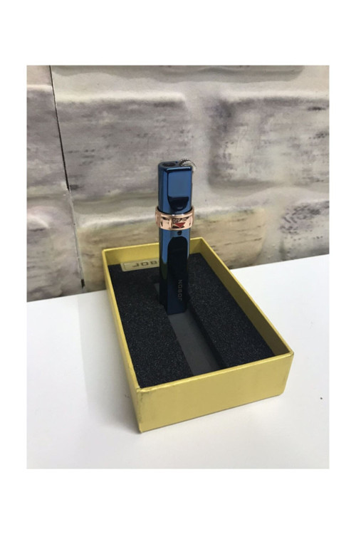 Gazlı Ince Lacivert Çakmak