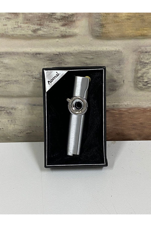 Usb Şarjlı Elektrikli Delikli Açık Gri Kişiye Özel Çakmak