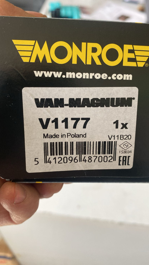 Arka Amortisör Crafter/Sprinter 06-> 3.5 Ton GAZLI R/L V1177 A9063200731 A9063200031 3E0513029N A9063200131