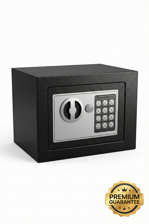 Dijital Şifreli Elektronik Kasa – Metal Gövdeli, Duvara Sabitlenebilir Güvenlik Kasası