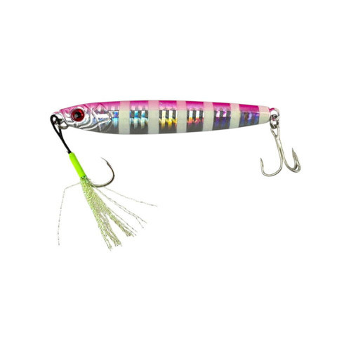 Special 80gr Jig Pink Zebra Glow varyant
