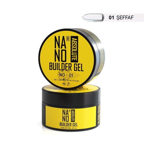 BUILDER JEL 50ML 01/BEYAZ G-1114