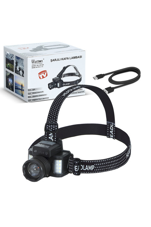 SENSÖRLÜ CREE TG LED ŞARJLI KAFA LAMBASI WT-625