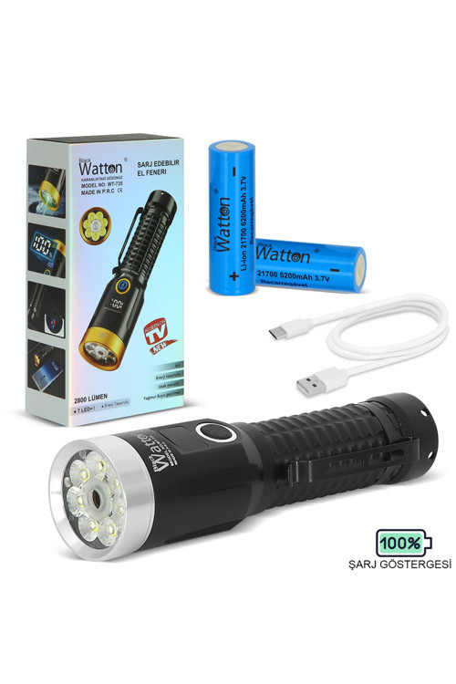 2800 LÜMEN ÖZEL SERİ YEŞİL LAZER ÖZELLİKLİ MIKNATISLI WT-735
