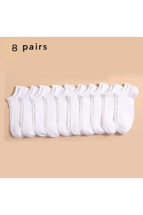 8'li Çocuk Kısa Patik Bilek Çorap