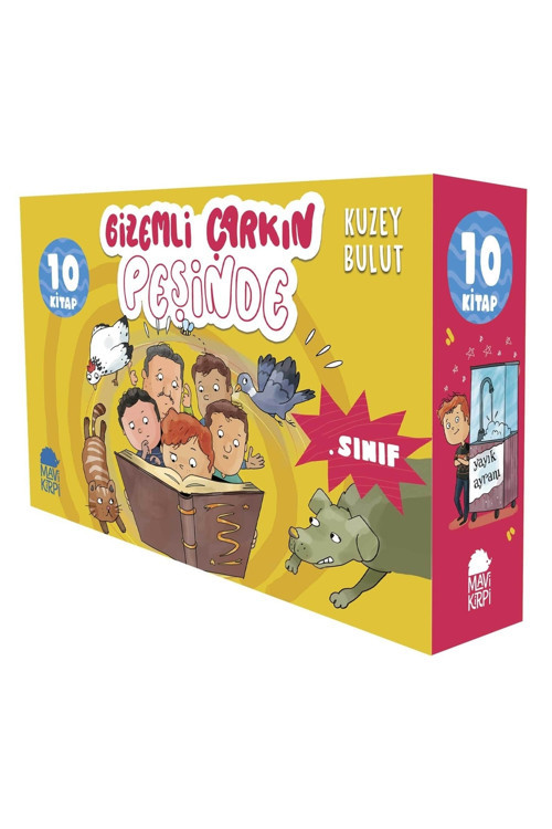 Gizemli Çarkın Peşinde 3. Sınıf Seti - (10 Kitap)
