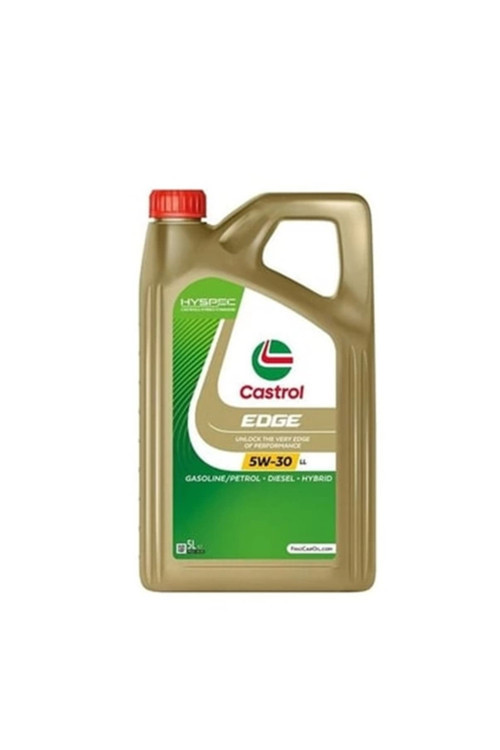 Edge 5W-30 LL Tam Sentetik Partiküllü Motor Yağı 5 Lt - 5 Litre-Benzinli
