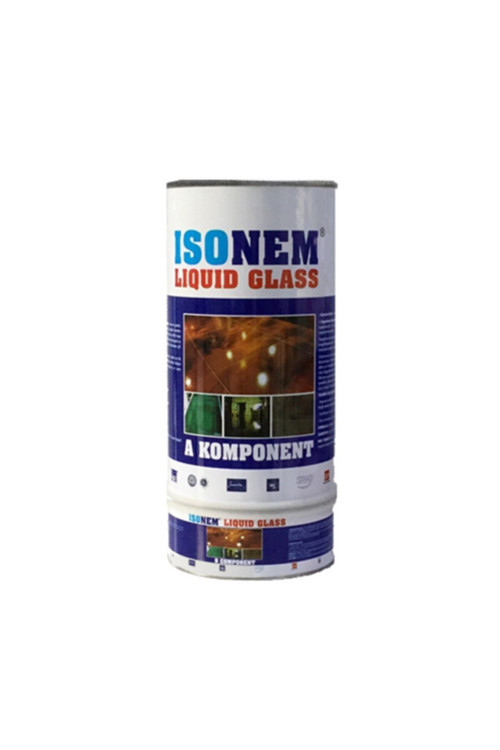 Lıquıd Glass Sıvı Cam-şeffaf Ve Parlak Su Izolasyonu 4 Kg Set ( A: 3,5 Kg + B : 0,5 Kg ) 900122