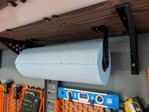 3D Baskı Askılı Mutfak Kağıt Havlu Tutucu