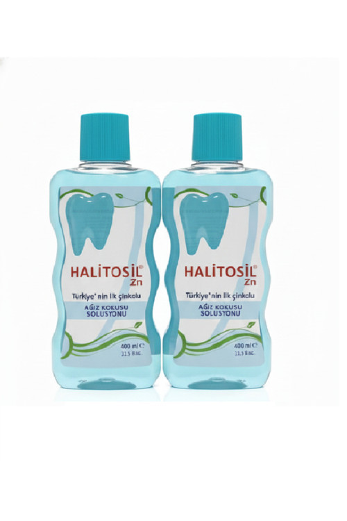 Zn Ağız Kokusu Önleyici Solüsyon (çinko Klorit) 2 X 400 Ml Alkolsüz
