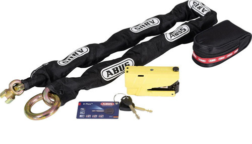 Motosiklet Zincir Kilit Ve Alarmlı Disk Kilidi Seti 8007-12KS