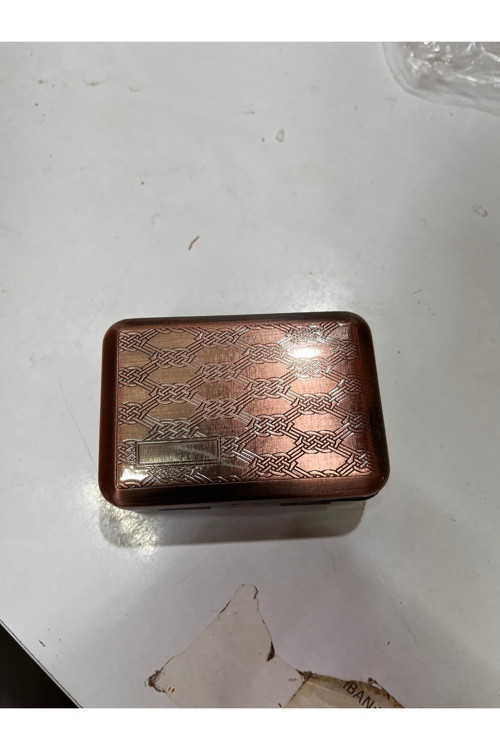 Mini Boy Bakır Renk Tütün Tabakası
