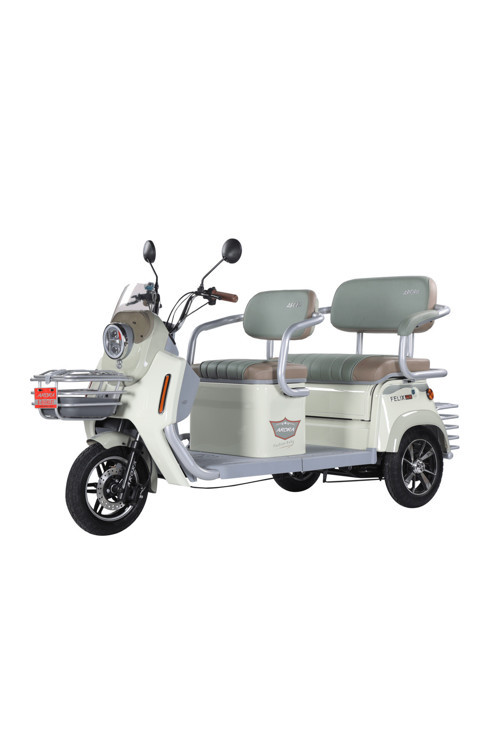 Felix New Elektrikli 3 Tekerlekli Moped Geniş Koltuk