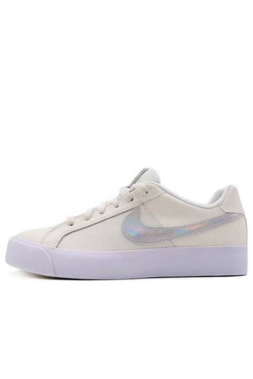 Krem Wmns Court Royale Ac Ao2810-104 Sneaker (Dar Kalıp 1 Beden Büyük Alınız