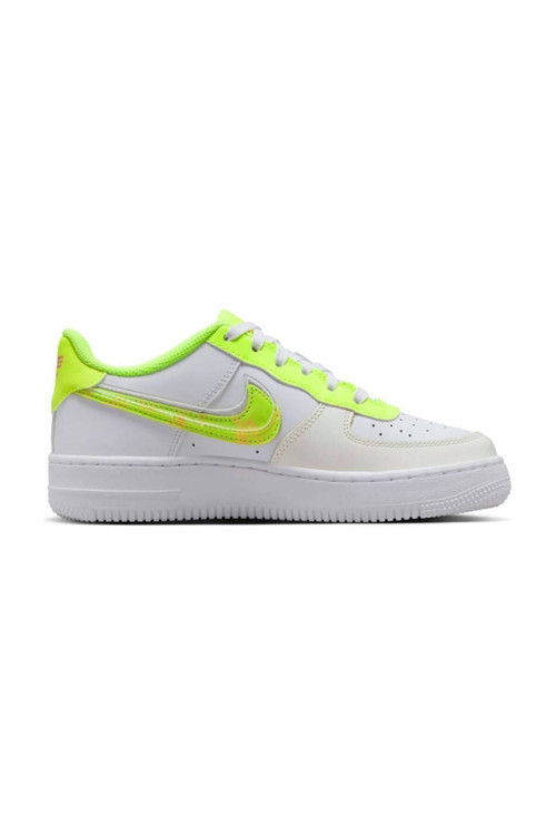 Air Force 1 Lv8 Kadın Beyaz Renk Sneaker Ayakkabı (Dar Kalıp 1 Beden Büyük Alınız