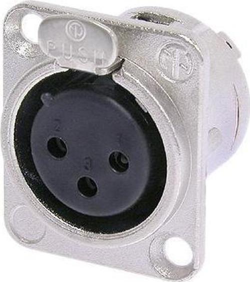 Nc3fd-l-1 Şase Tip Dişi Xlr Connector
