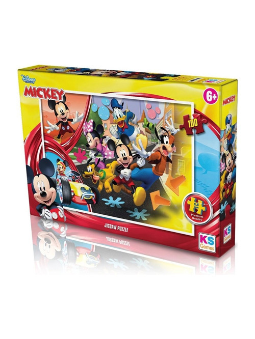 Mickey Mouse Puzzle 100 Parça