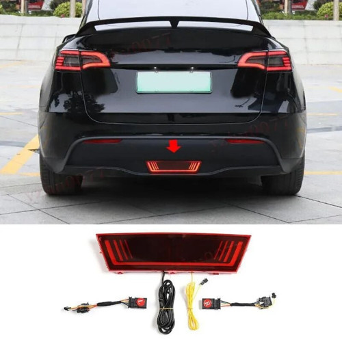 Tesla model y tampon 3. stop lambası ledli