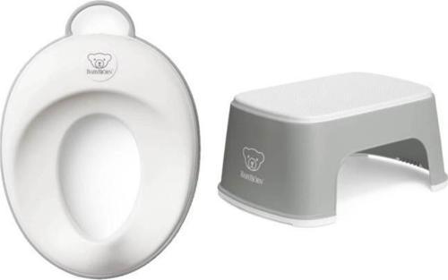 Klozet Adaptörü & Safe Step Banyo Basamağı / Grey White