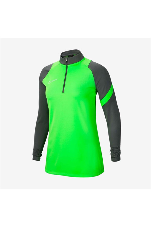 Kadın Yeşil Uzun Kollu Spor Sweatshirt