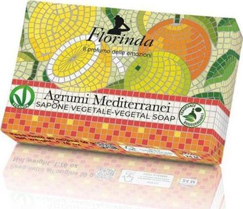 Mozaik Agrumi Mediterranie Akdeniz Narenciye Bitkisel Katı Sabun 50Gr