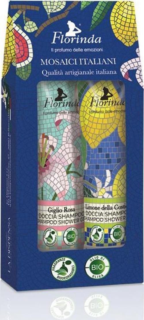 Mozaik Limon ve Gül Kokulu Şampuan 2x30ML 2li Set